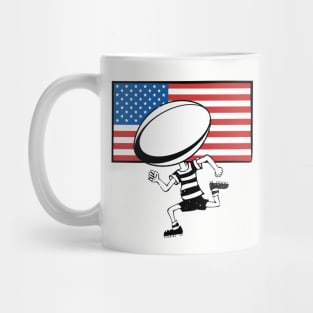 Rugby Kid USA Fan Mug